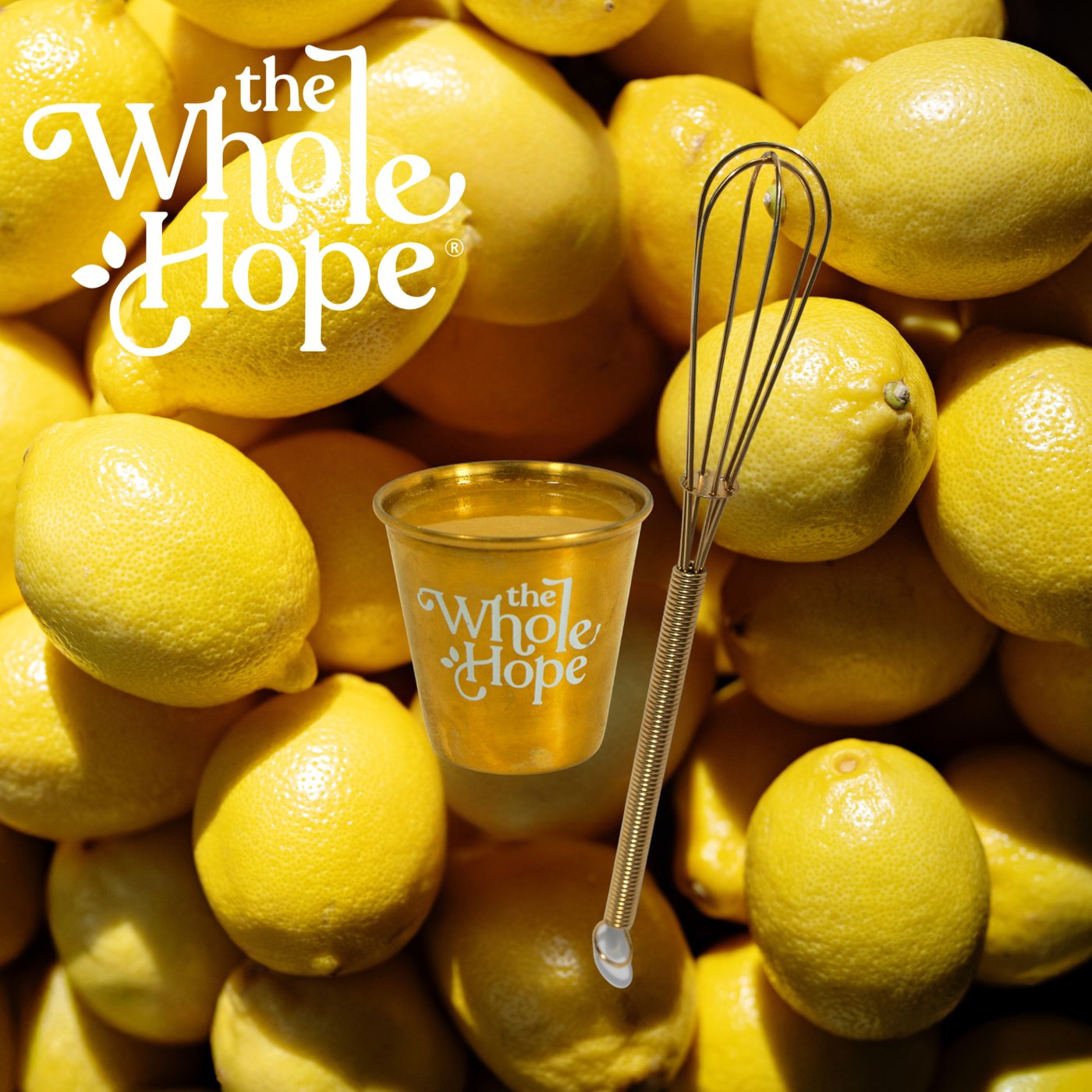 Free Dosing Cup and Swirling Whisk